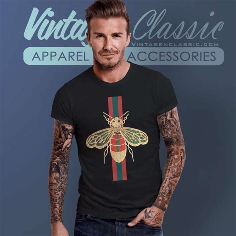 gucci shirt bee logo|Gucci bee t shirt men's.